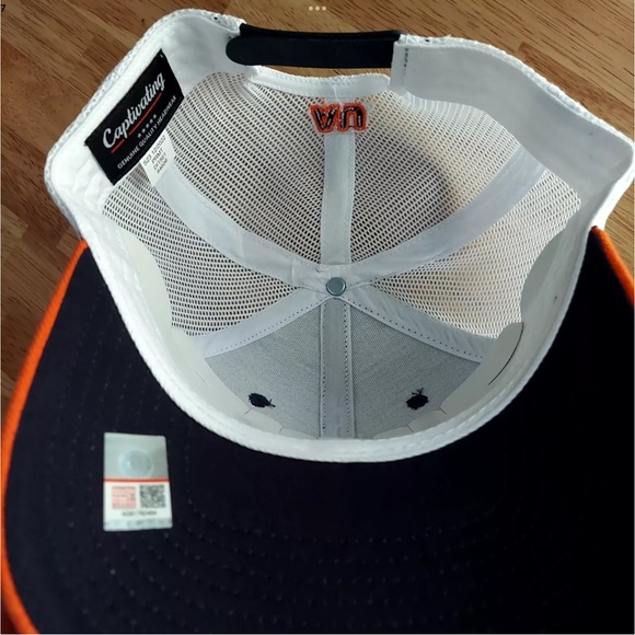 Auburn Tigers Hat White Blue Orange Trucker Mesh Snapback Cap OSFA New NCAA SEC - Picture 4 of 4